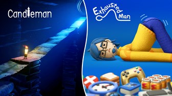 Pacchetto di giochi Uomo Esausto e Candleman