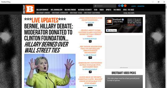 Breitbart Blog screenshot 1