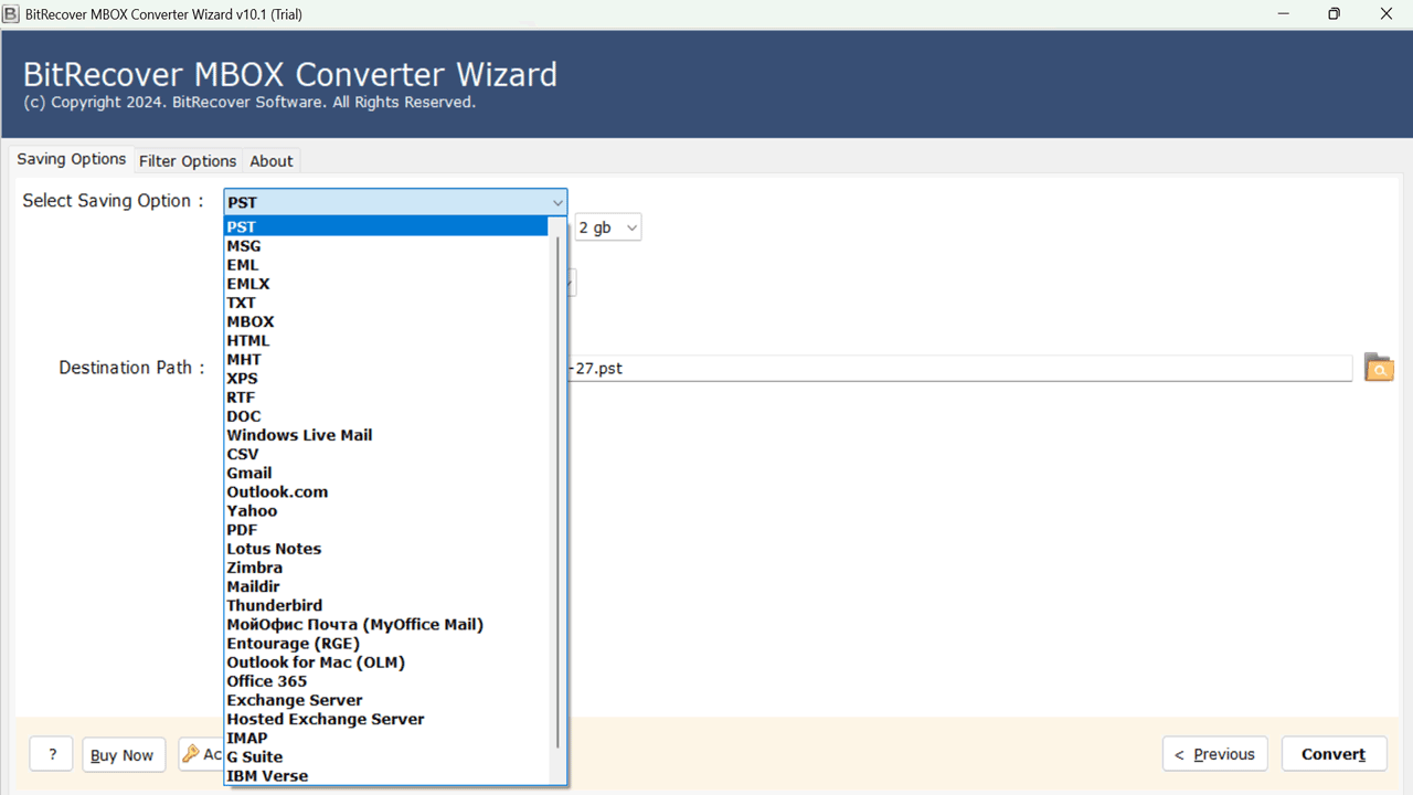 Snapshot 5 of BitRecover MBOX to NSF Converter