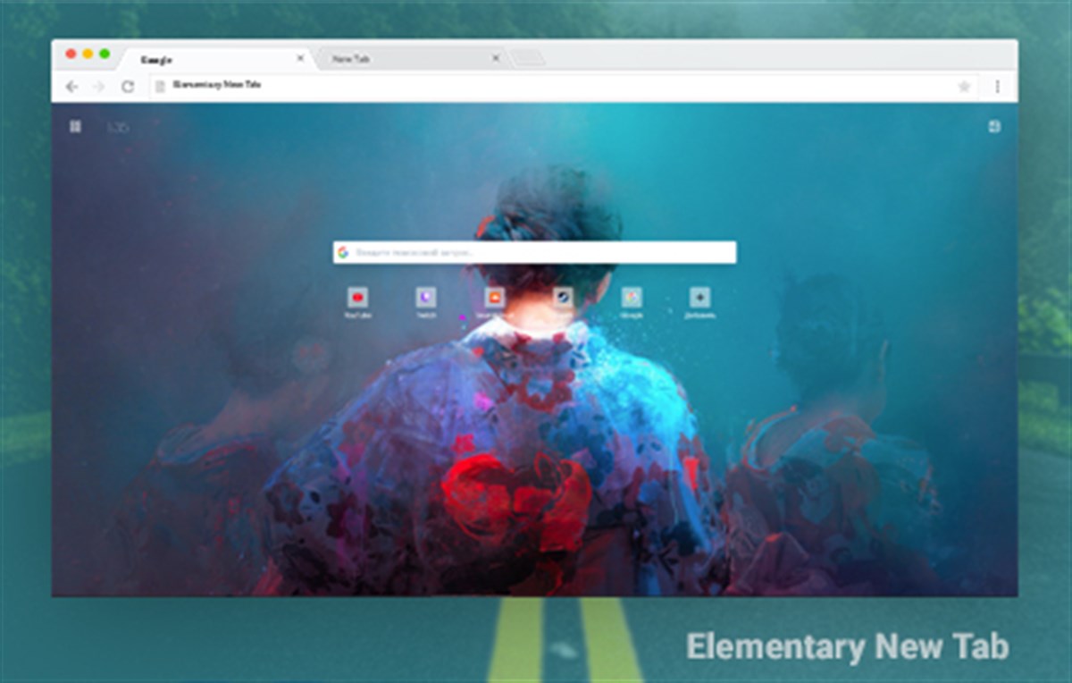 Elementary New Tab