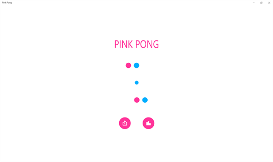 Pink Pong screenshot 1