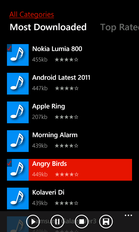Captura 2 Ringtone Hub windows