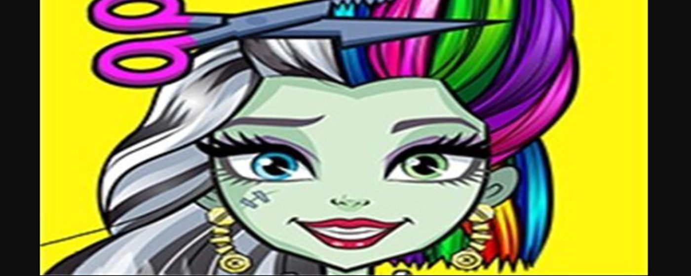 Monster High Beauty Shop Game Play marquee promo image