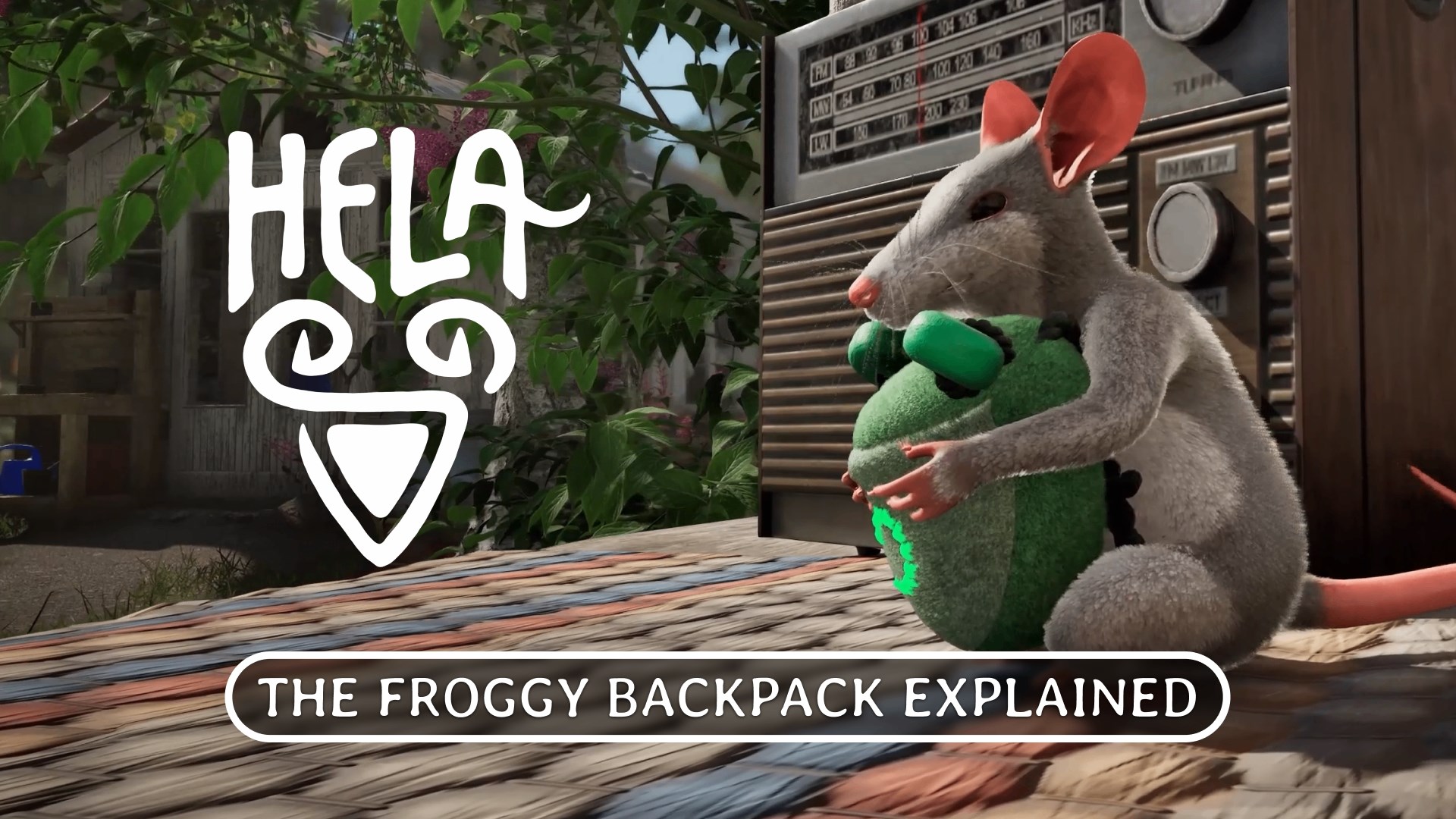 The Froggy Backpack explained