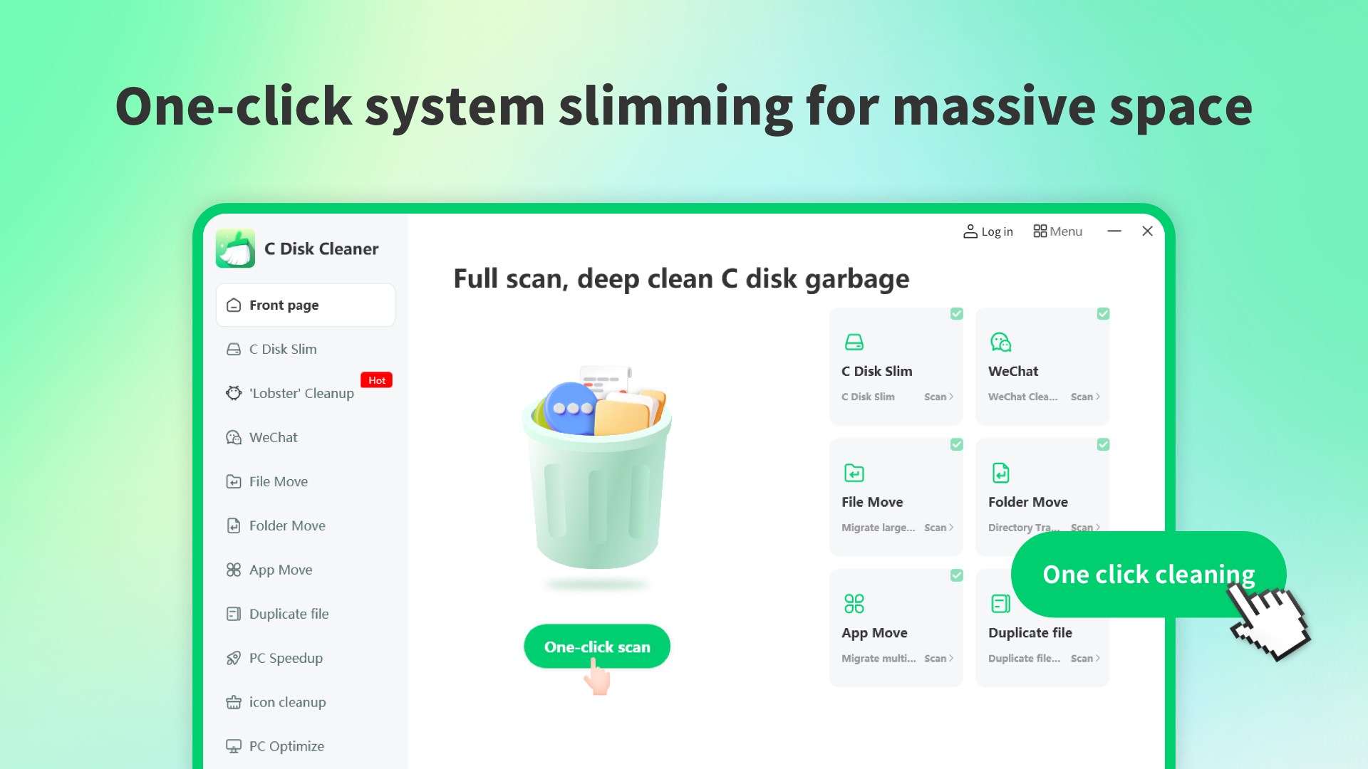 PC Cleaner - Free Up Space & Disk Cleanup screenshot