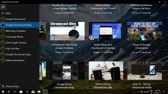 Google Chromecast Guide screenshot 1