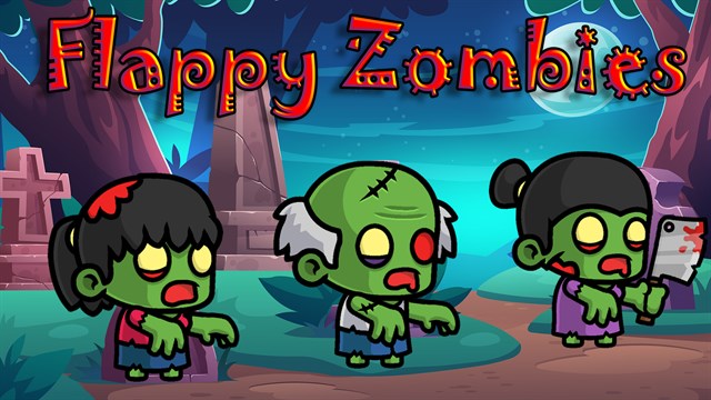 Flappy Zombies screenshot 1