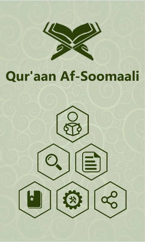 Captura 1 Qur'aan Af-Soomaali windows