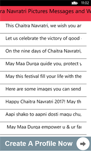 Chaitra Navratri Pictures Messages and Wishes screenshot 4