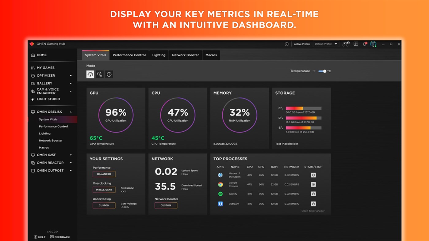 #2. OMEN Gaming Hub (Windows) 게시자: HP Inc.