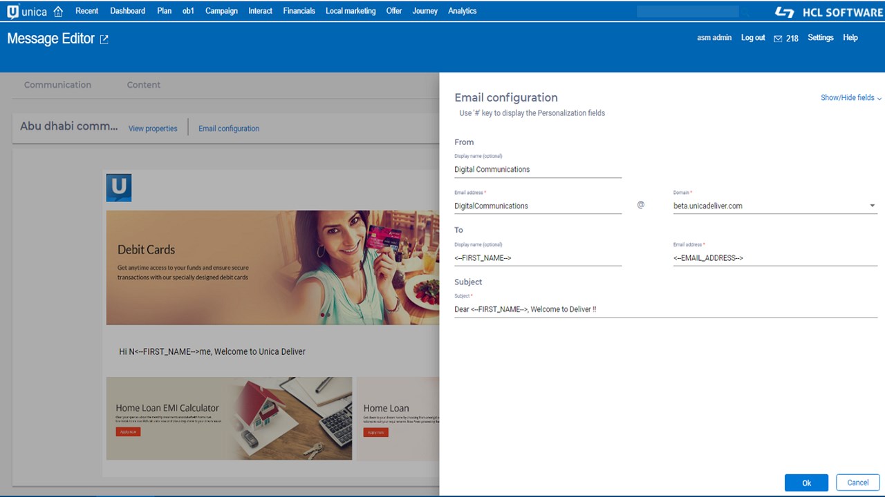 Snapshot 3 of HCL Unica Marketing