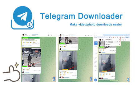 Telegram downloader -- TG 纸飞机 Restrcted Video/Photo Download small promo image