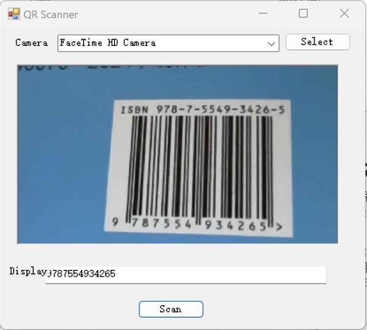 QR Code and Barcode Scanner· - PC - (Windows)