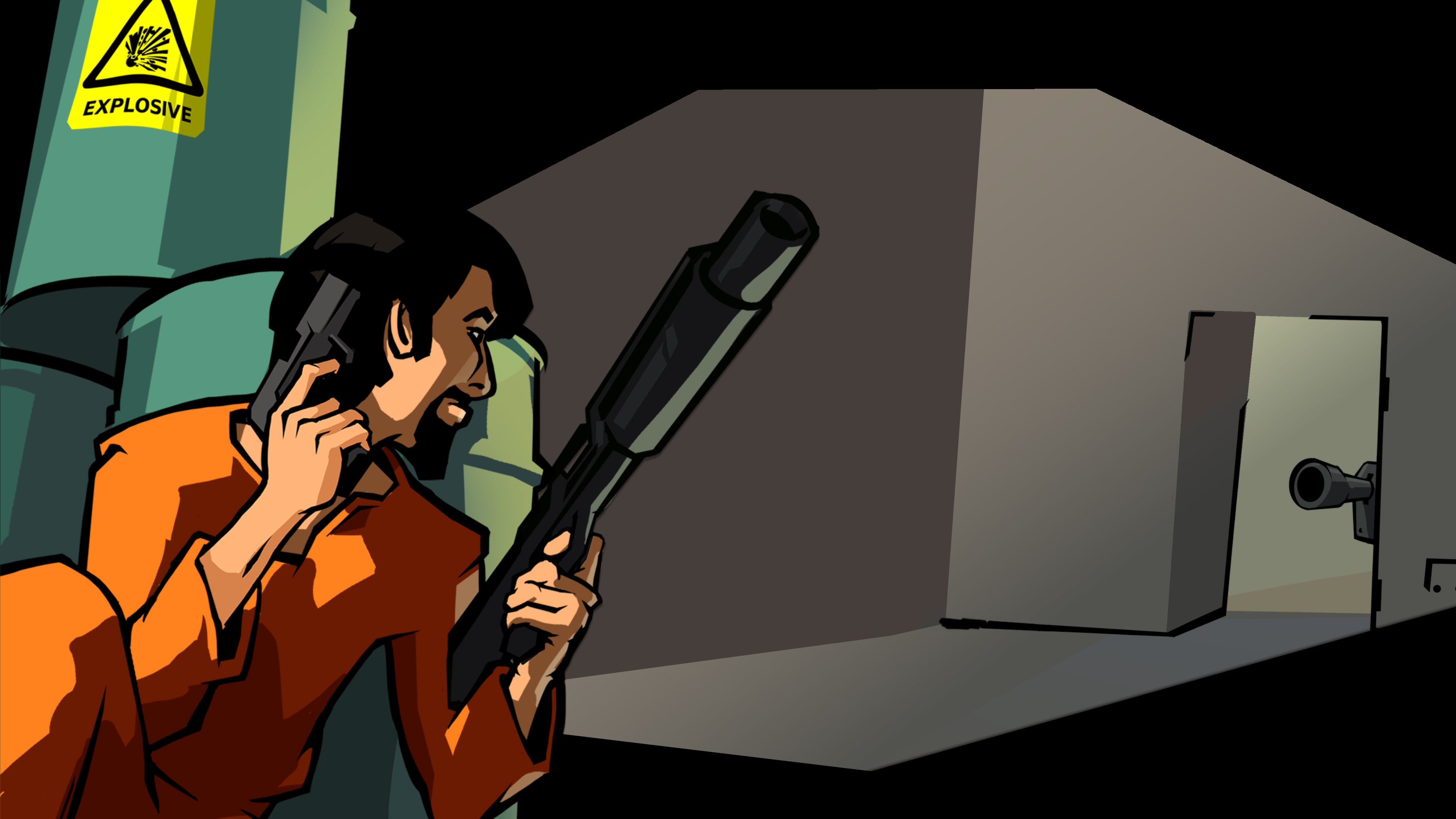 Prison Run and Gun