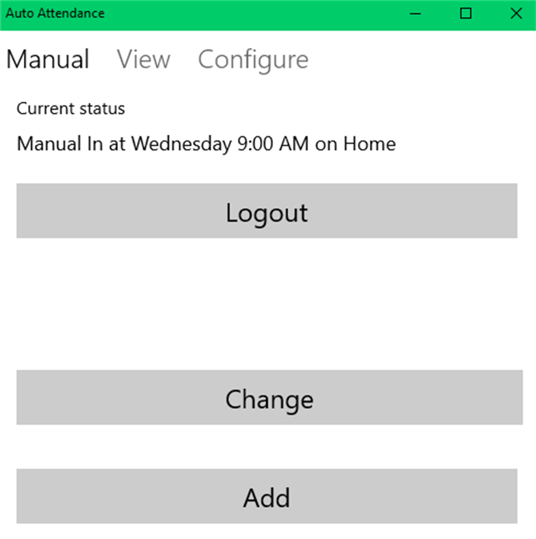 #3. Auto Attendance (Windows) 来自: A. A. van Dam
