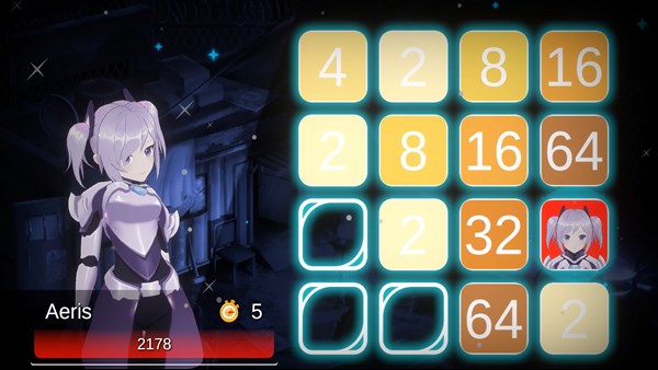 Battle Puzzle 2048 - Space Girls — 7