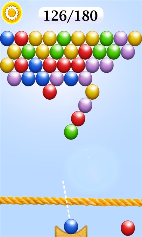 #4. The Bubble Shooter. (Windows) By: G Soft Team