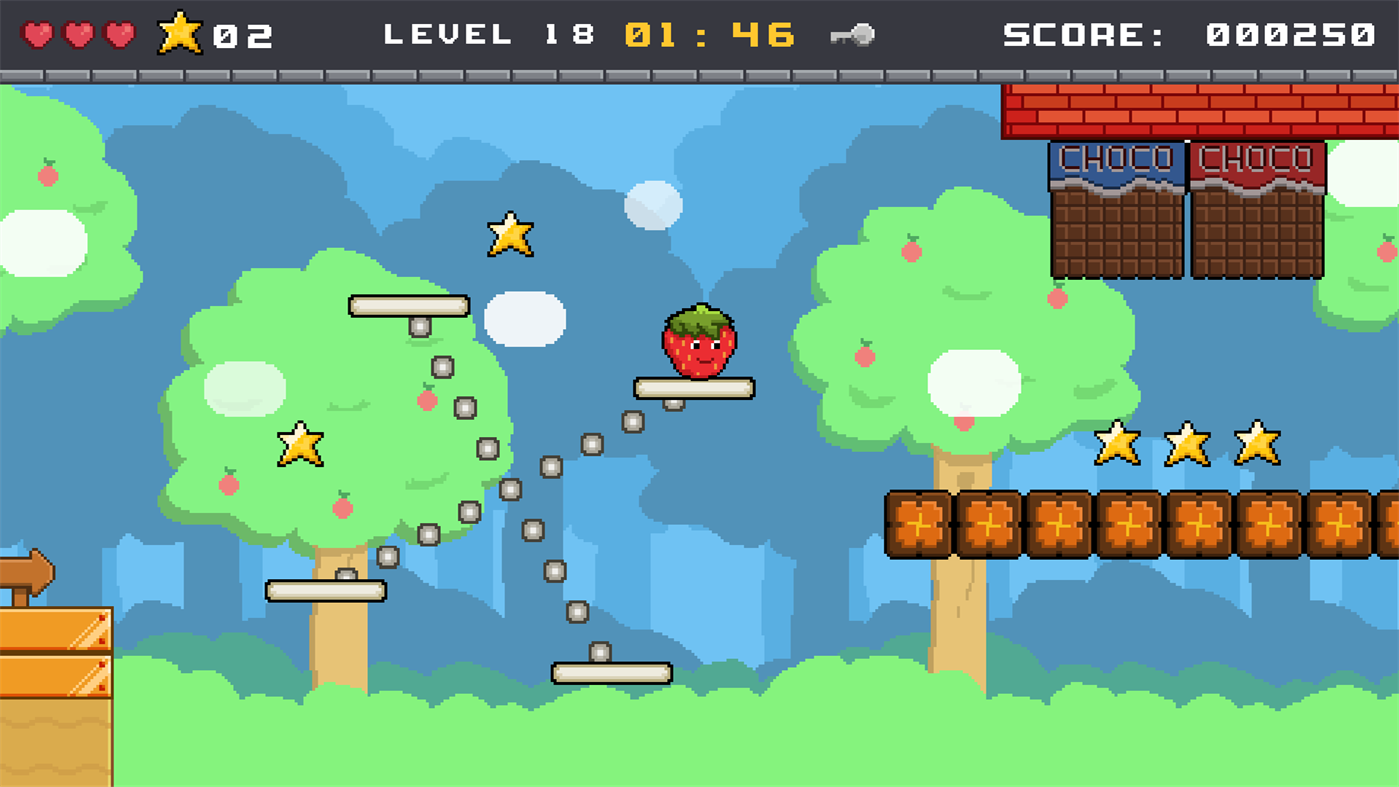 #3. Fruit Adventure (Windows 10) (Windows) By: JM Neto Game Dev