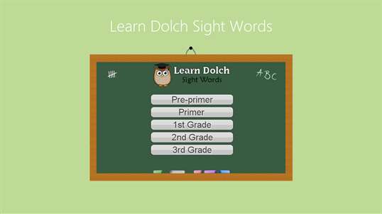 Learn Dolch Sight Words screenshot 1