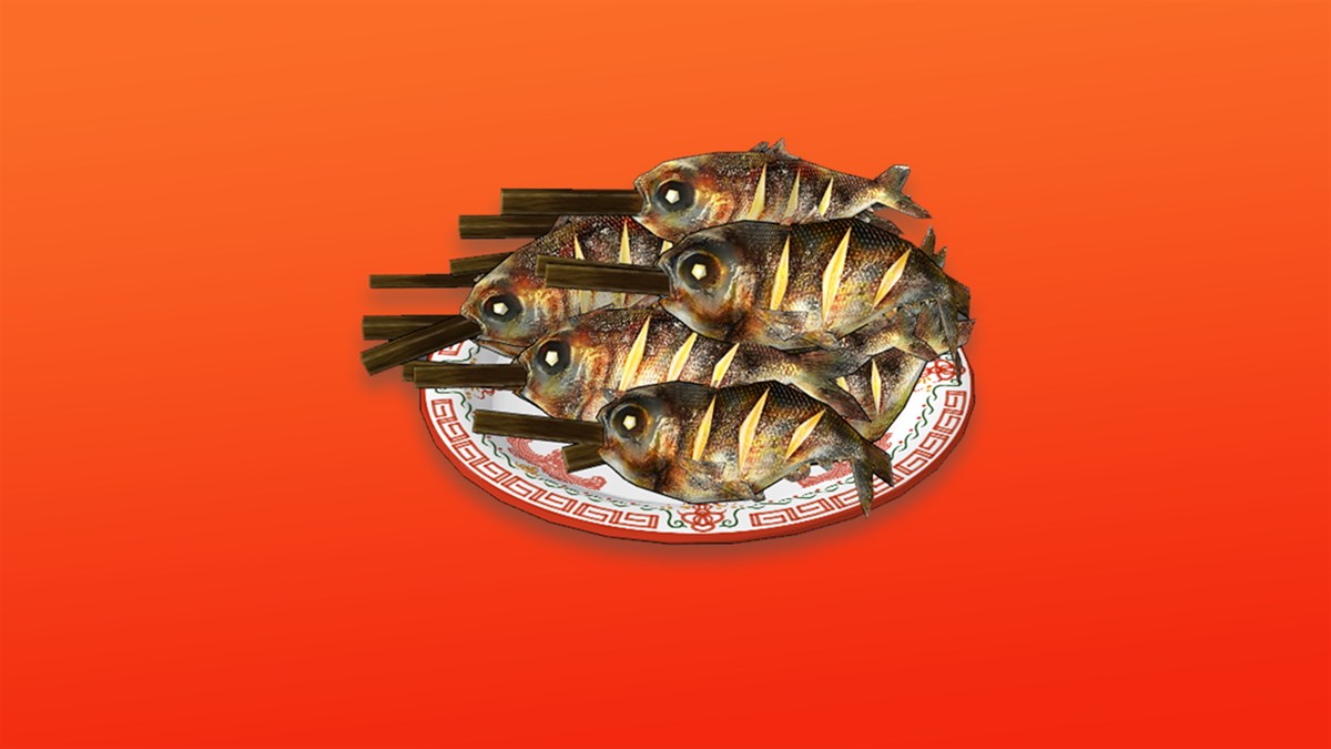 DRAGON BALL Z: KAKAROT Steaming-Hot Grilled Fish