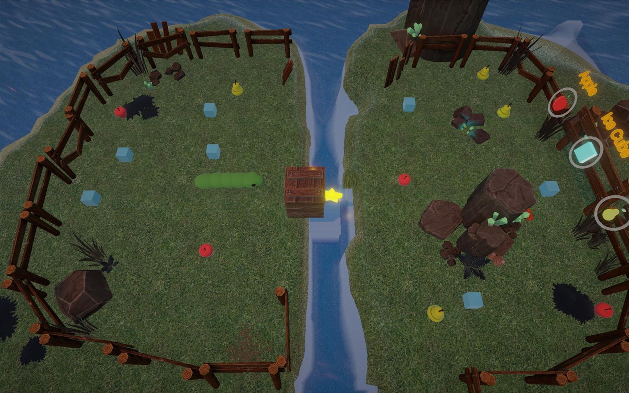 #2. Snakr - Colorful 3D Snake Game (Windows) De: Zomigames