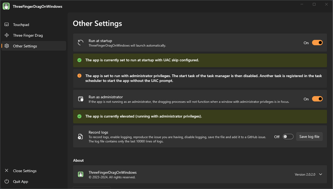 #3. Three Finger Drag (Windows) Door: Clément Grennerat