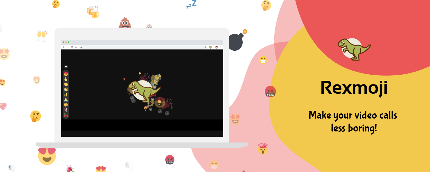 Hình ảnh quảng cáo nổi bật của Rexmoji