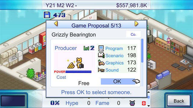 Game Dev Story screenshot 3