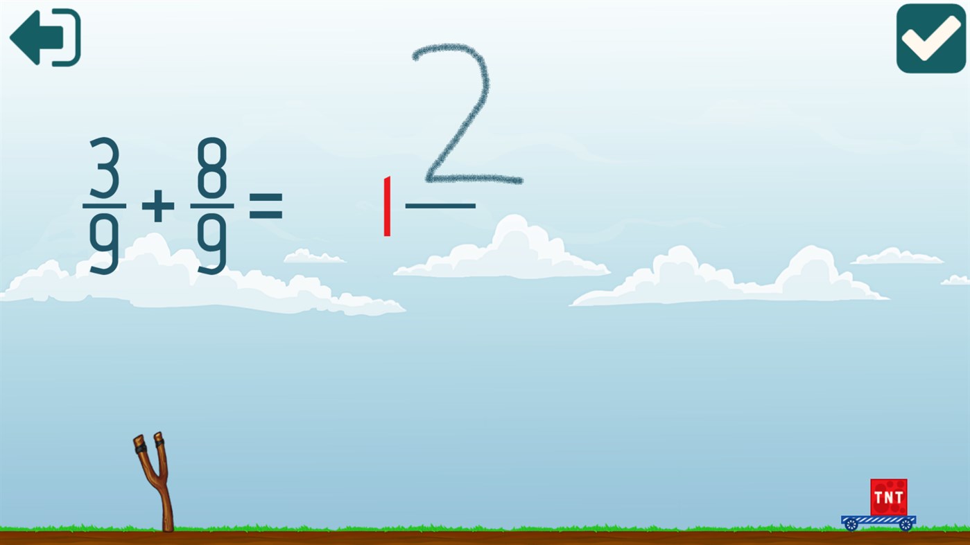 #2. Add and subtract fractions - 5th grade math skills (Windows) โดย: Sergey Malugin