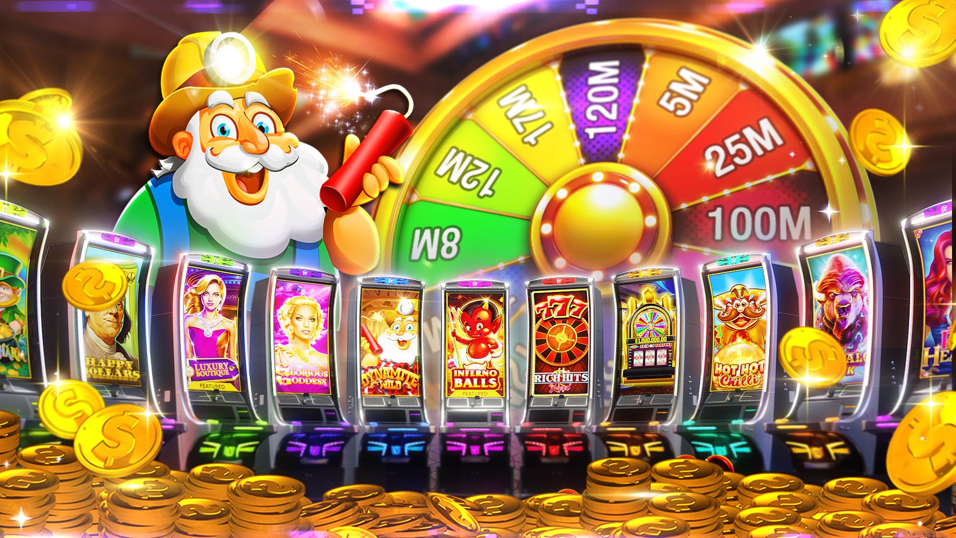 Vegas Party Casino Slots VIP Vegas Slot Machine Games - Win Big