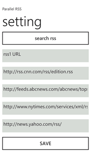 Parallel RSS screenshot 3