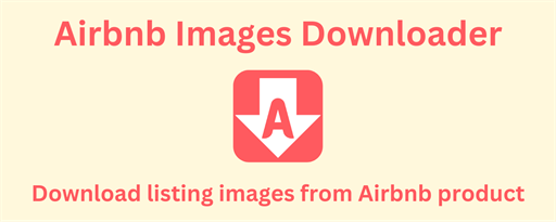 Airbnb Images Downloader marquee promo image