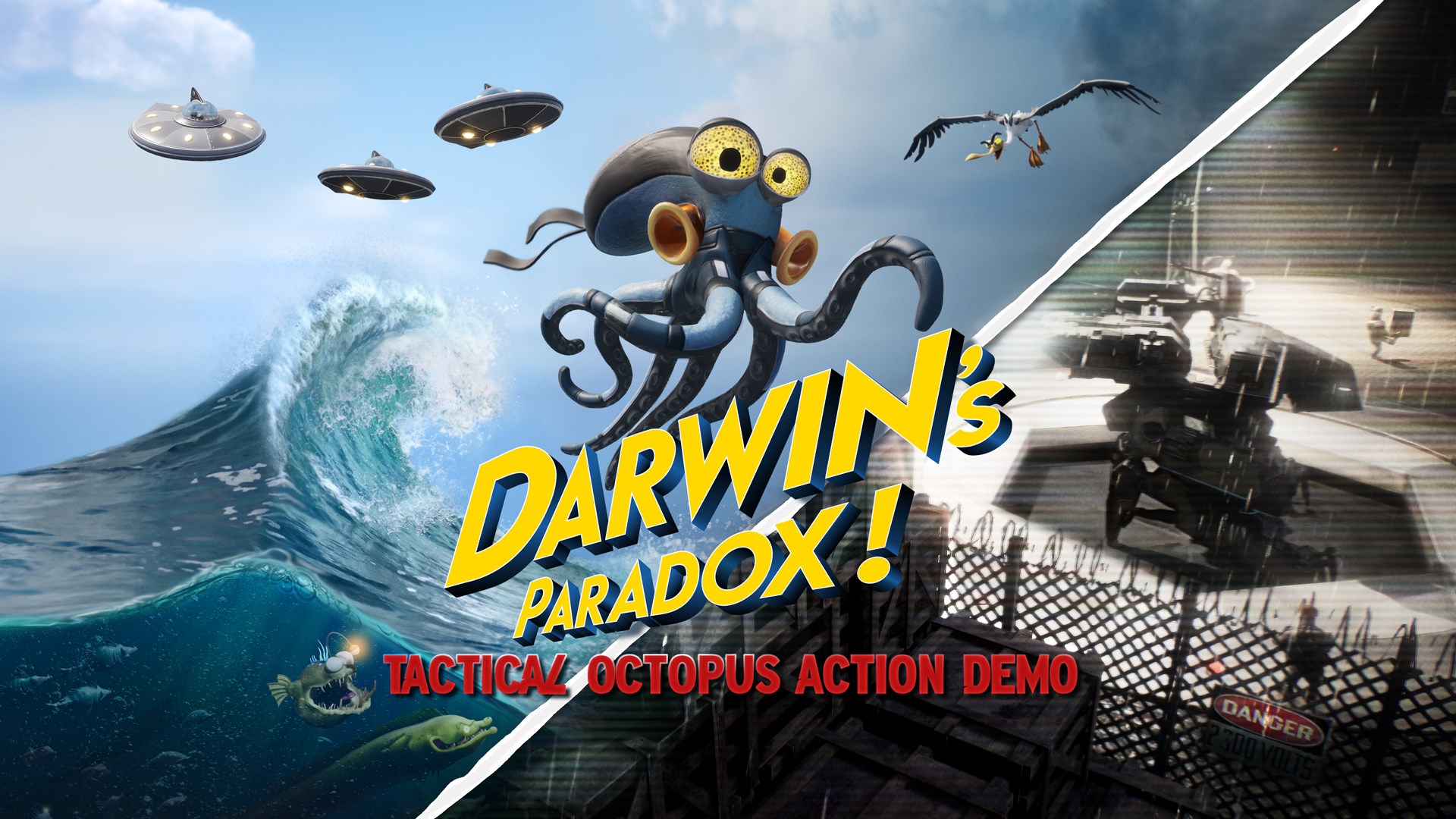 Darwin's Paradox! Tactical Octopus Action Demo