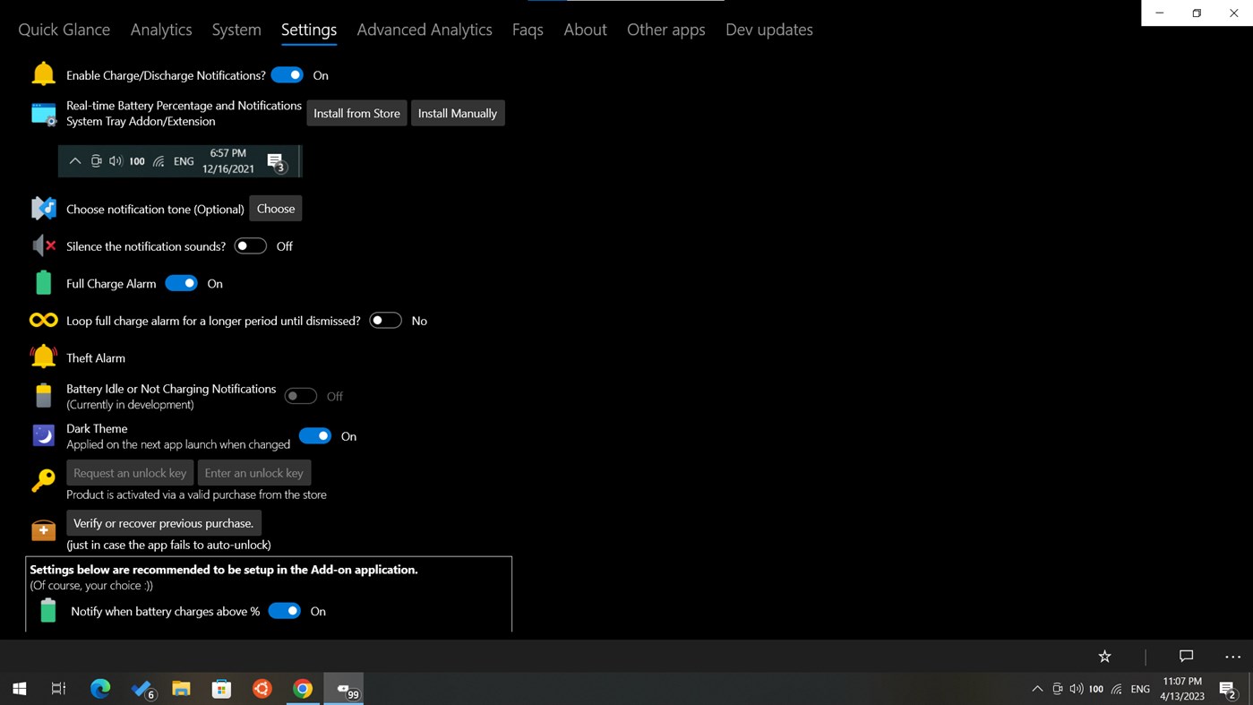 #6. Pure Battery Analytics (Windows) 作者: MedhaChaitanya