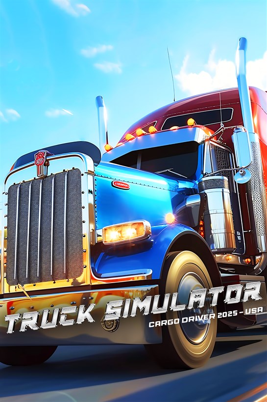 Box shot of Truck Simulator Cargo Driver 2025 - USA