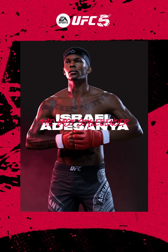 UFC 5 - Israel Adesanya Xbox Series X|S and Xbox One cover art