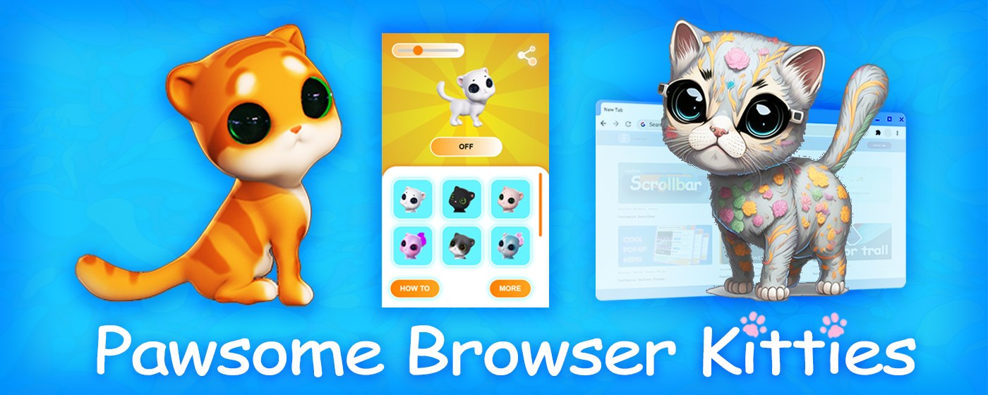 Pawsome Browser Kitties marquee promo image