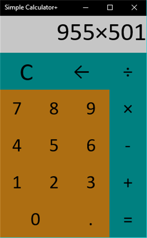 Simple Calculator+ Screenshots 1