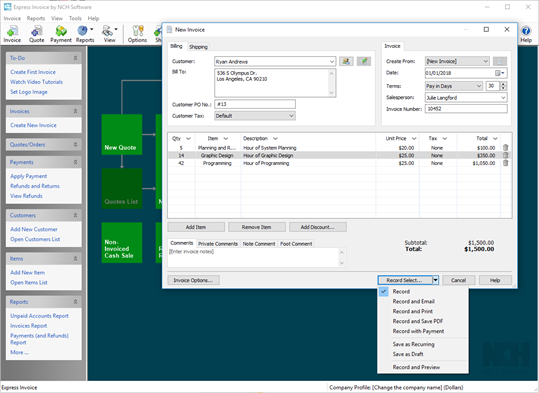 Express Invoice Software Download – HQRJU