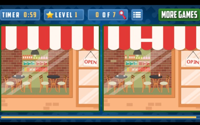 Little Restaurant Difference Game