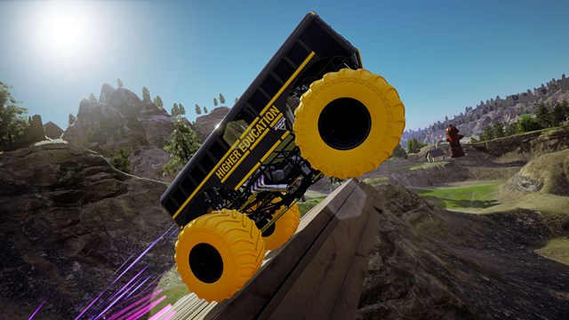 Monster Jam Steel Titans 2 Inverse Higher Education screenshot 2