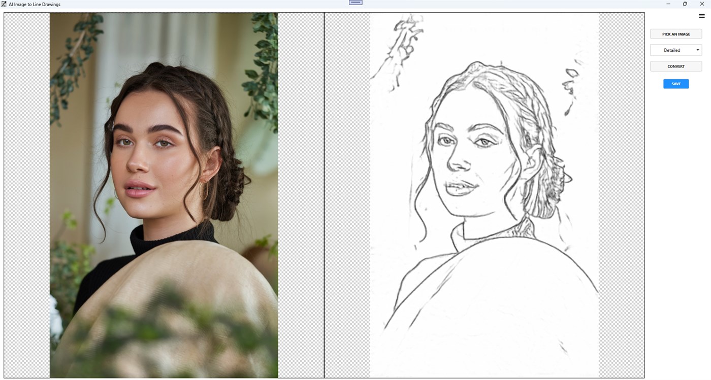 AI Image to Line Drawings screenshot 4