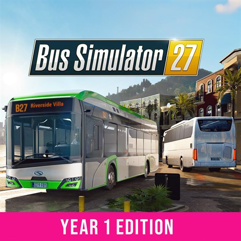 Imagem de caixa de Bus Simulator 27 - Year 1 Edition