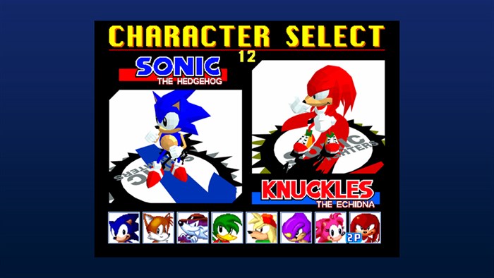 Sonic the Fighters — скриншот 3