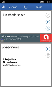 Polish-German Translator screenshot 2