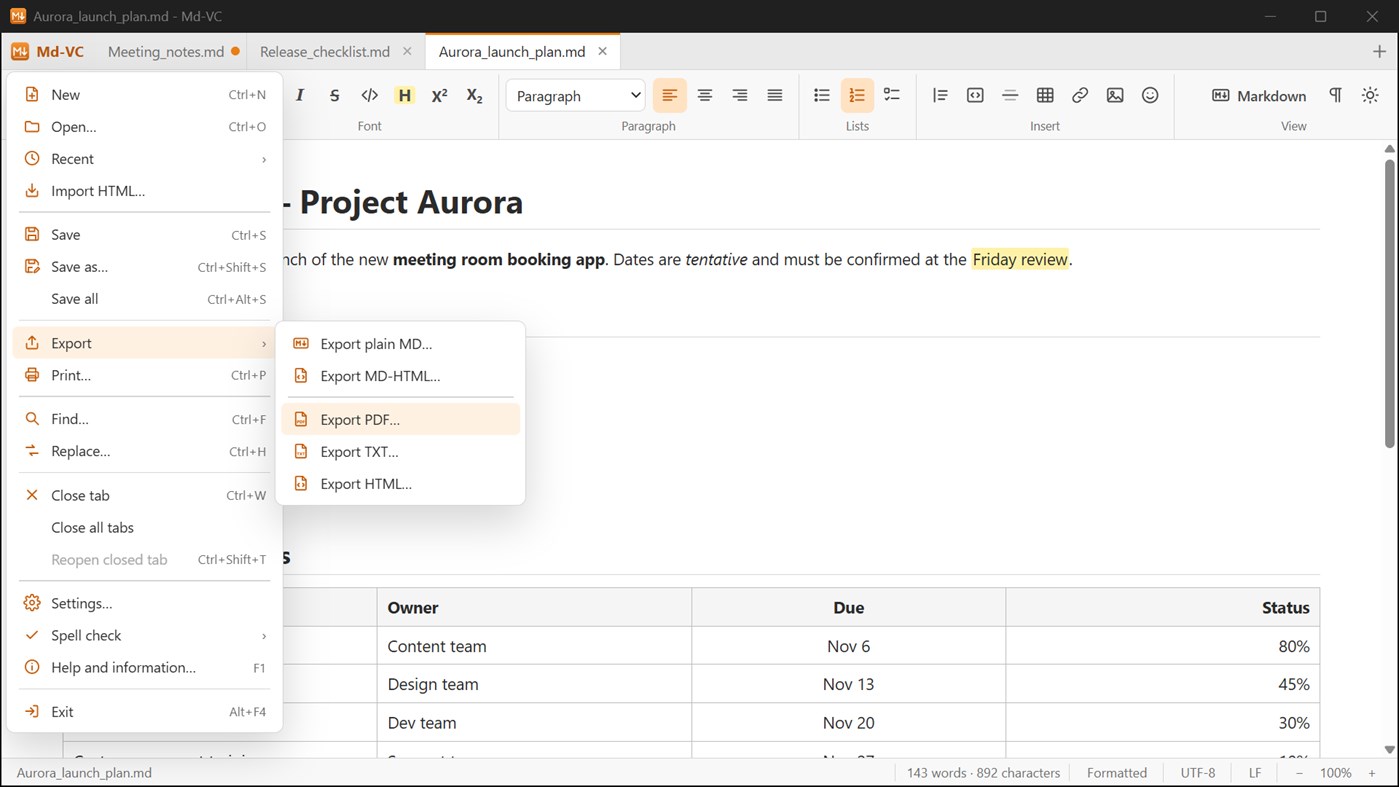 #5. Markdown Visual Composer (Windows) โดย: AGAP