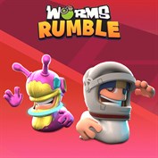 Worms Rumble - Spaceworm and Alien Double Pack