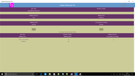 Simple Pedometer Pro Screenshots 1