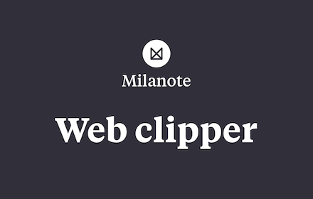 Milanote Web Clipper small promo image