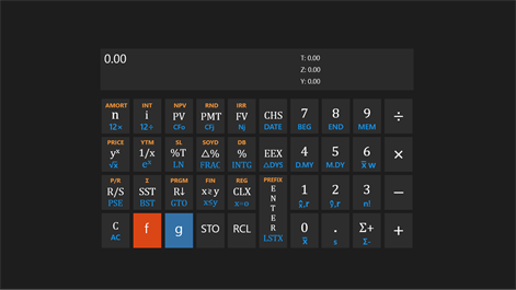 12C Financial Calculator Screenshots 1